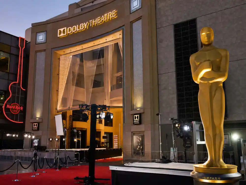 Dolby Theatre Los Angeles exterior where iHeartRadio Music Awards 2026 winners were crowned on March 26 live FOX telecast