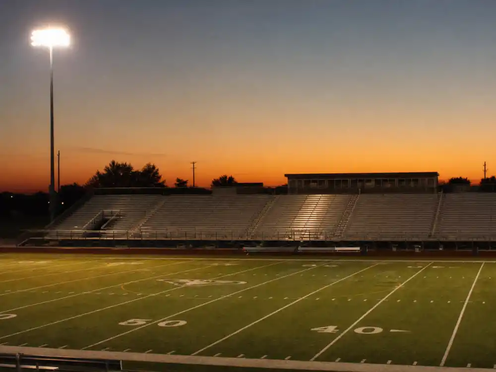 Texas football field for what happened to James Van Der Beek Varsity Blues and movie career beyond WB