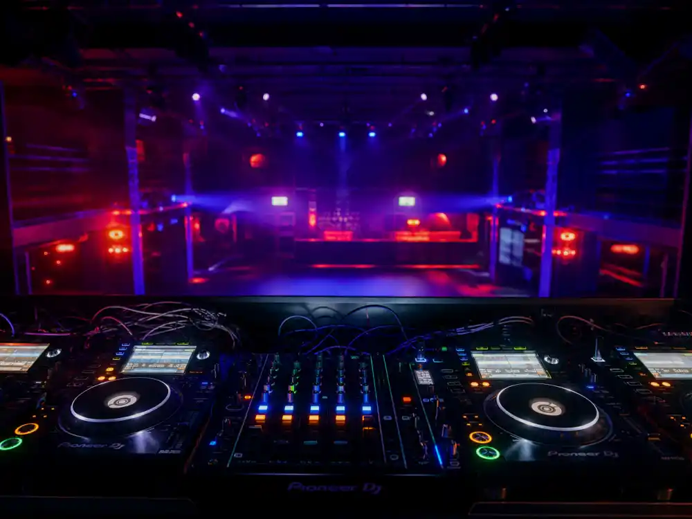 DJ booth for where is Jon Gosselin now nightclub gigs after leaving Jon and Kate Plus 8