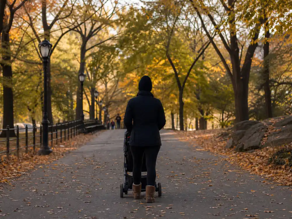 Central Park path for where is Katie Holmes now raising daughter Suri after Tom Cruise divorce