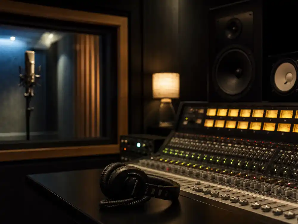 Hip-hop recording studio reflecting Kendrick Lamar age and birthday 2026 career arc from Compton mixtapes to Pulitzer-winning albums and Grammy dominance