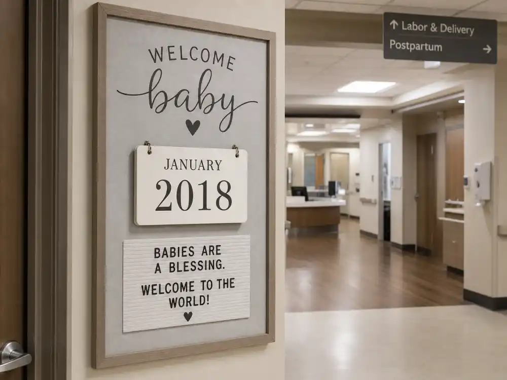 January 2018 birth announcement scene for Chicago West in Kim Kardashian surrogate journey explained — verified Jan 15 2018 gestational carrier birth per People