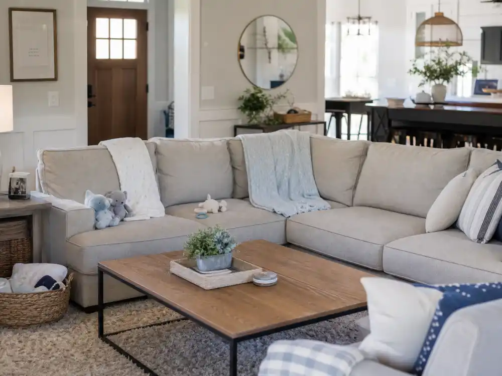Warm suburban home for Lance Bass family life now with husband Michael Turchin and twin children