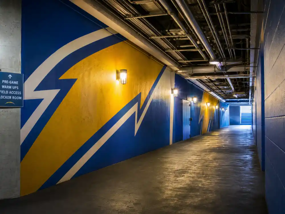 NFL stadium tunnel for what happened to Manti Teo with the San Diego Chargers and pro career