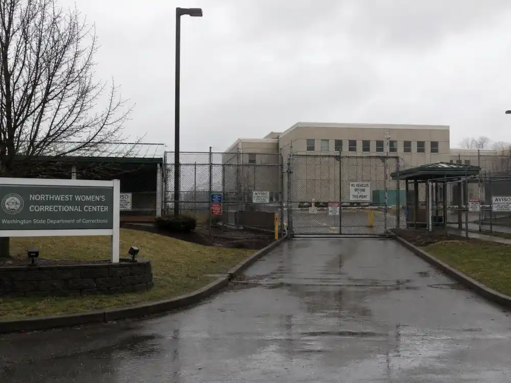 Women's correctional facility exterior for Marion Jones perjury sentence and prison chapter