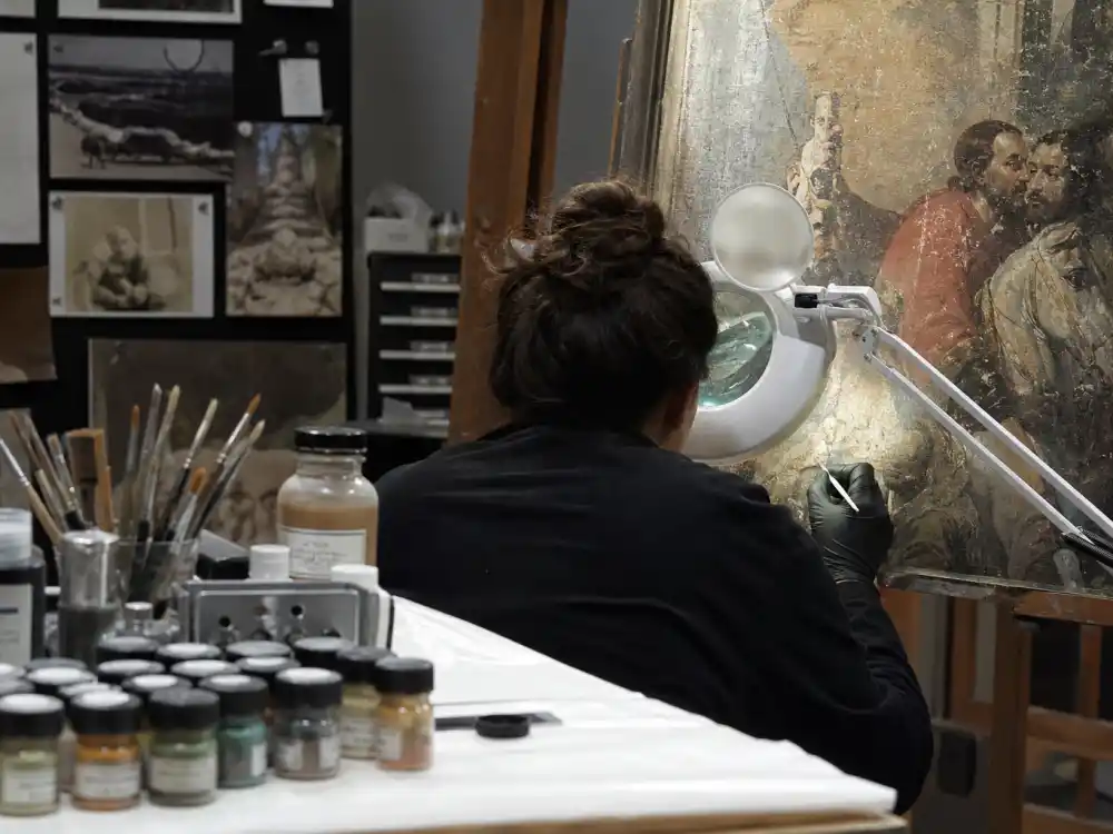 Fine-art conservation studio for where is Mary Badham now as professional art restorer