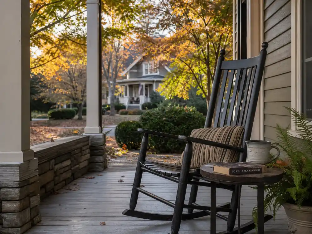 Virginia craftsman porch for where is Mary Badham now in peaceful 2026 retirement