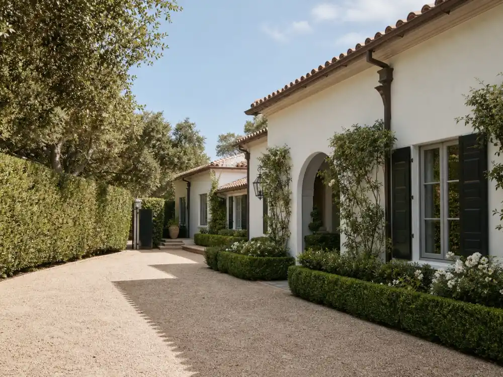 Montecito estate exterior for Meghan Markle pregnancy rumors fact check Sussex family home privacy context no faces