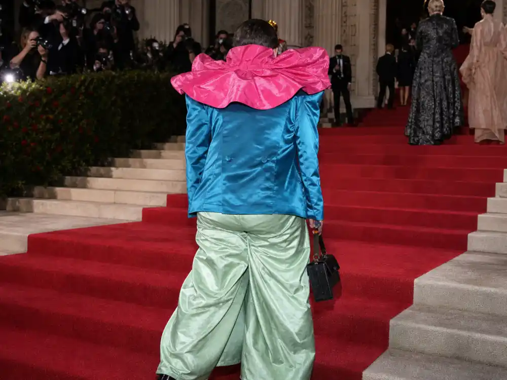 Met Gala 2026 best and worst dressed misses — awkward off-theme formal wear on Metropolitan Museum red carpet steps under camera flashes