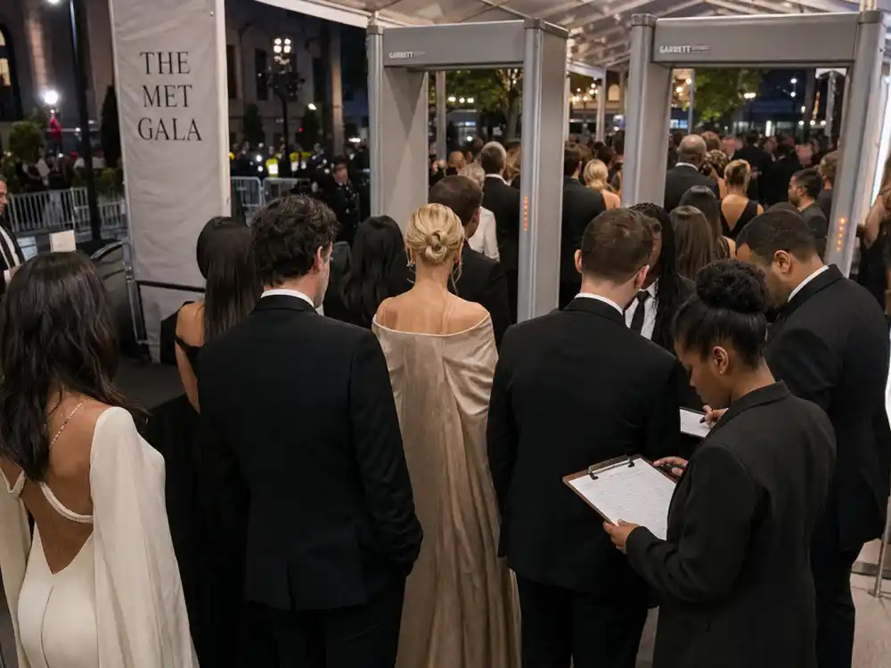Met Gala security checkpoint — Met Gala most controversial moments ever sometimes start when guests breach velvet ropes or ignore Anna Wintour rules