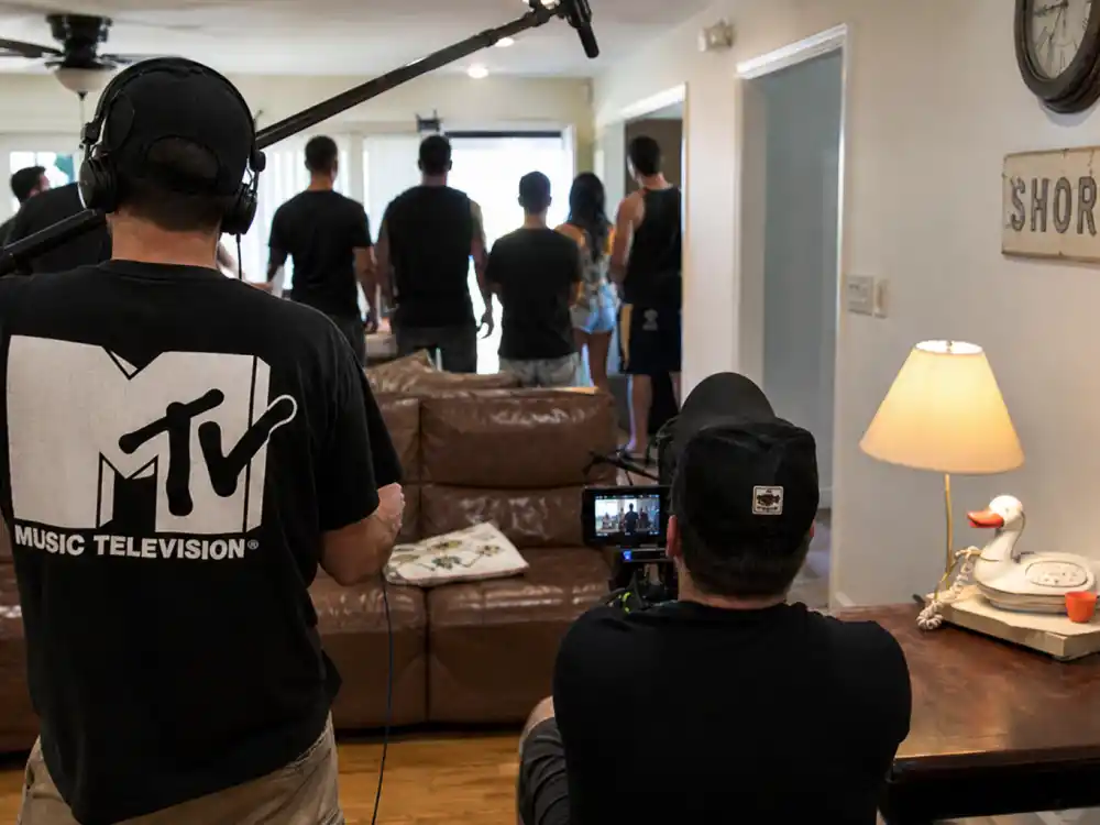 MTV Jersey Shore shore house filming for Mike The Situation 2009 reality TV debut