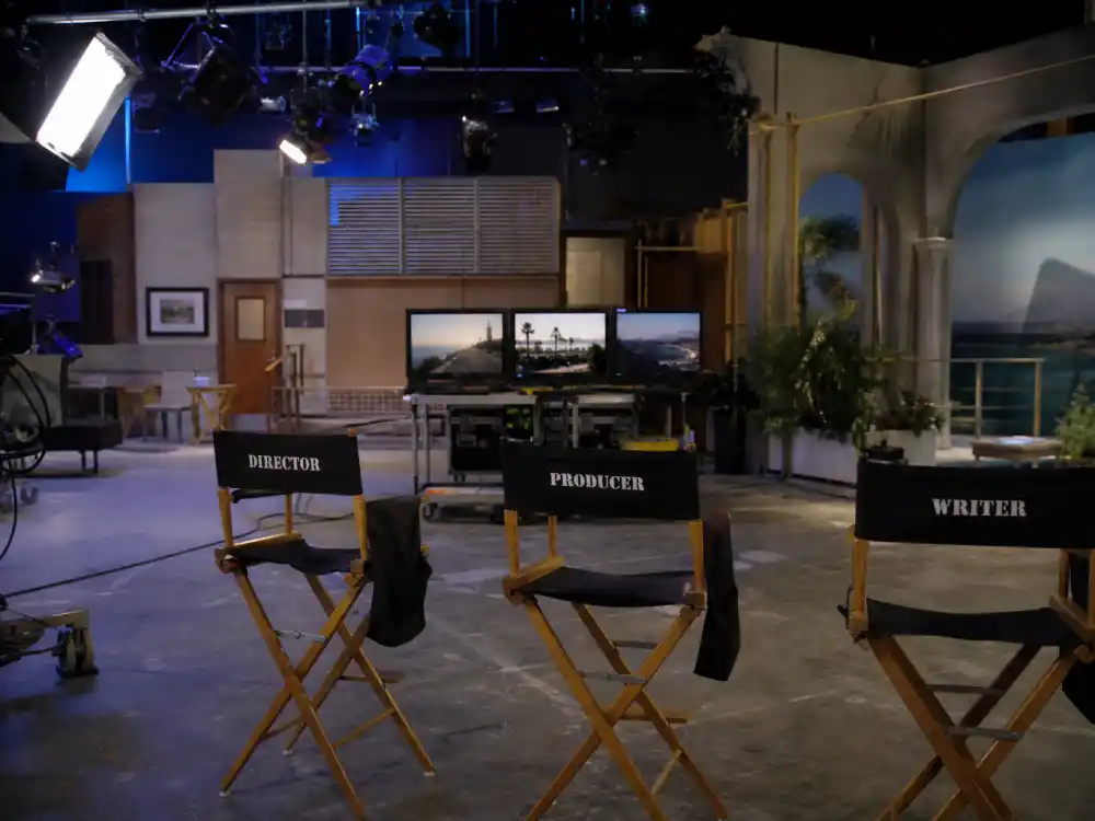 Empty 2000s teen drama TV set representing Mischa Barton The O.C. fame as Marissa Cooper