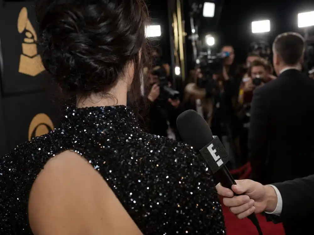 Grammy red carpet cringe interviews join lists of most awkward award show interviews when artists give one-word answers to E! microphones
