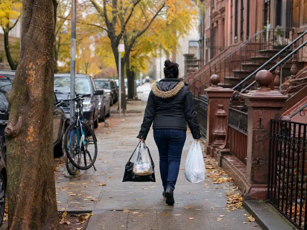 Queens NYC brownstone street for NeNe Leakes early life before Atlanta and Real Housewives fame