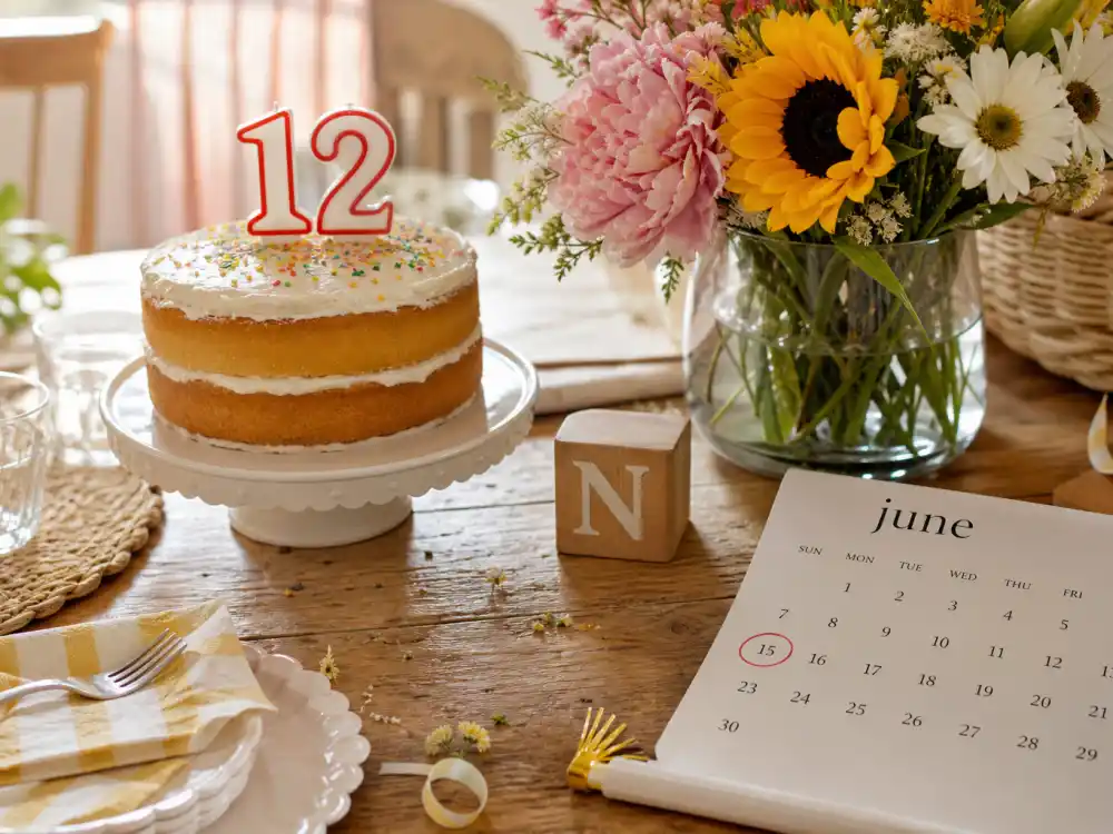 June 15 birthday calendar for North West age 12 — North West Saint Chicago Psalm birthdays summer anchor verified June 15 2013 per People
