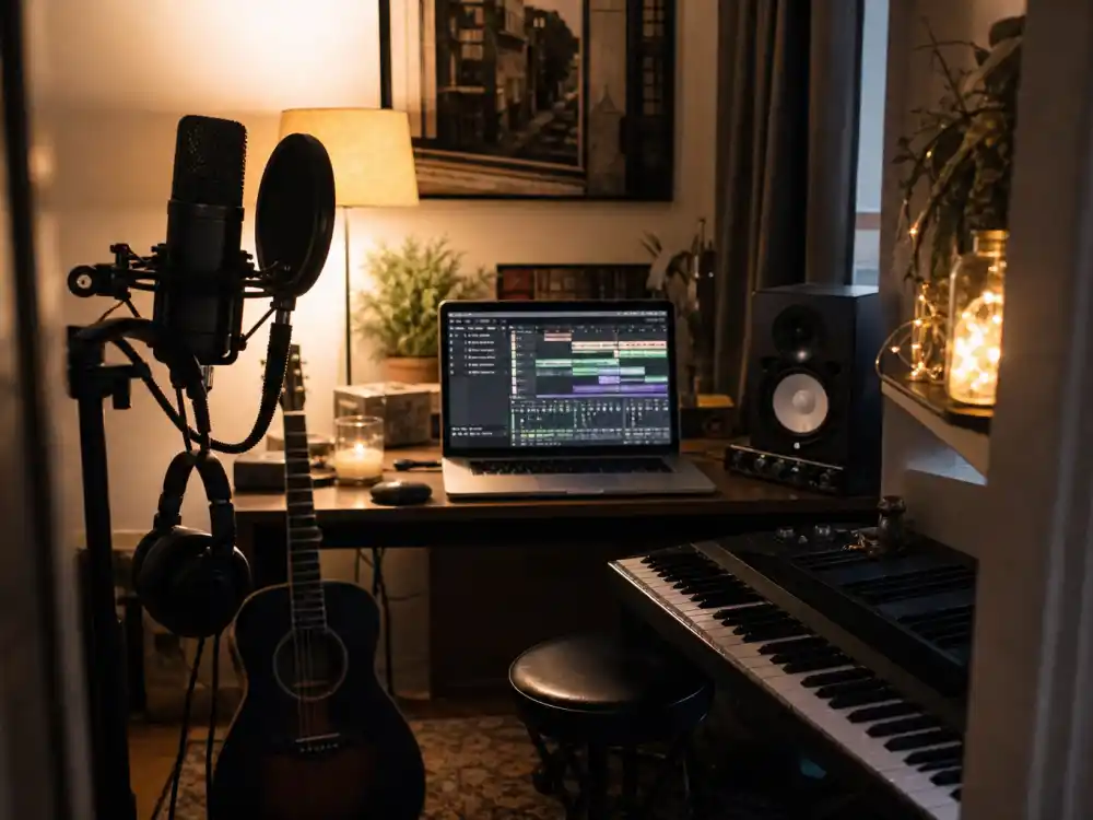 Home music studio for what happened to Orlando Brown independent artist life and 2026 comeback efforts