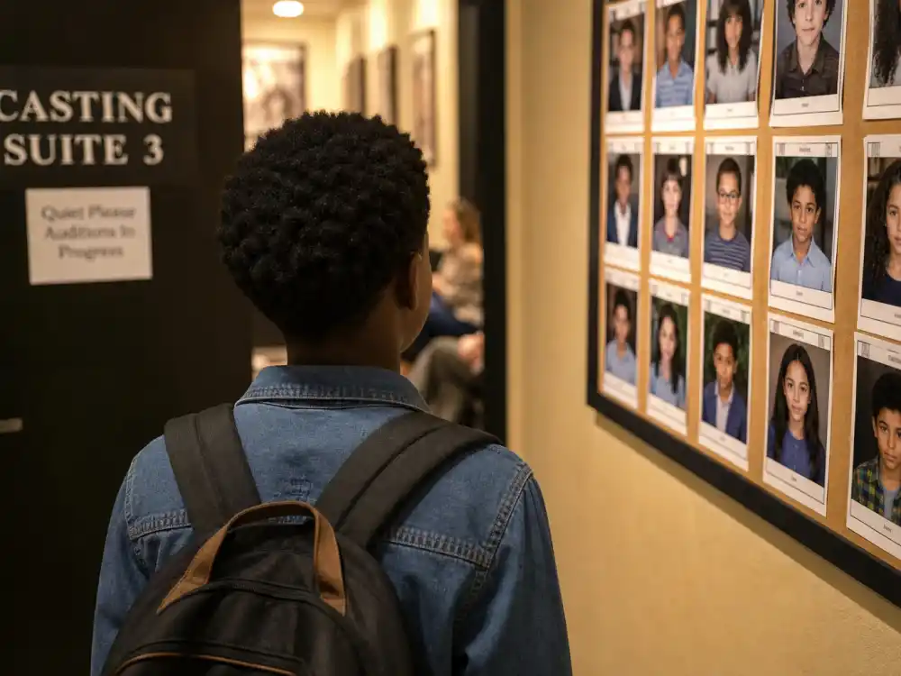 Los Angeles audition hallway for what happened to Orlando Brown before Jamie Foxx Show and Disney fame