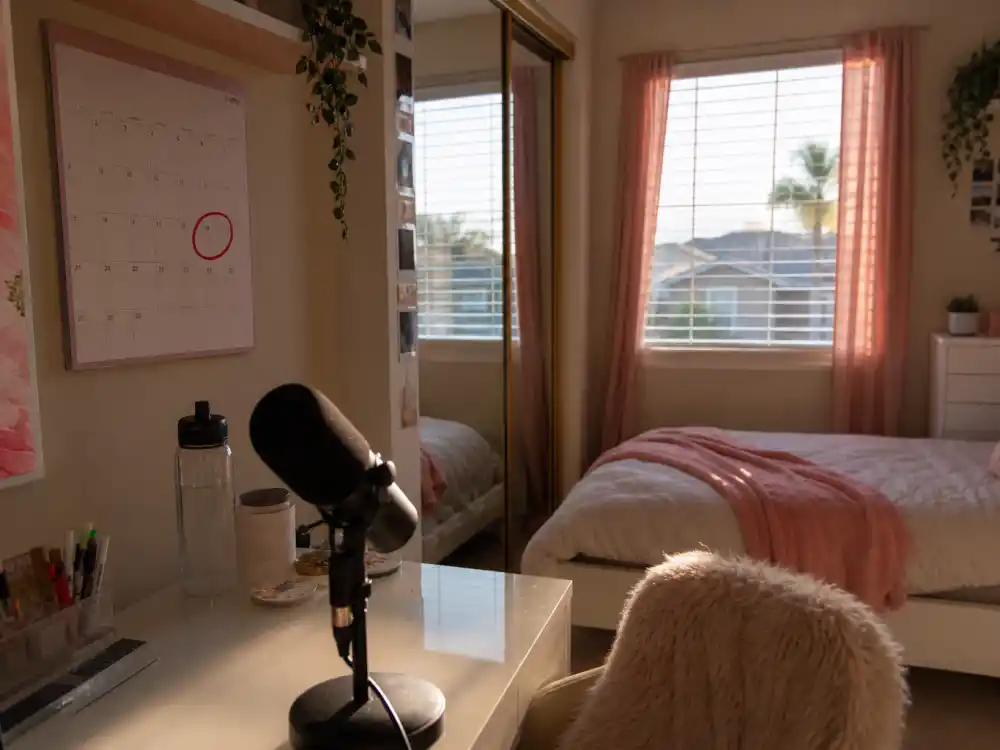 Orange County teen bedroom for what happened to Rebecca Black before the Friday YouTube upload