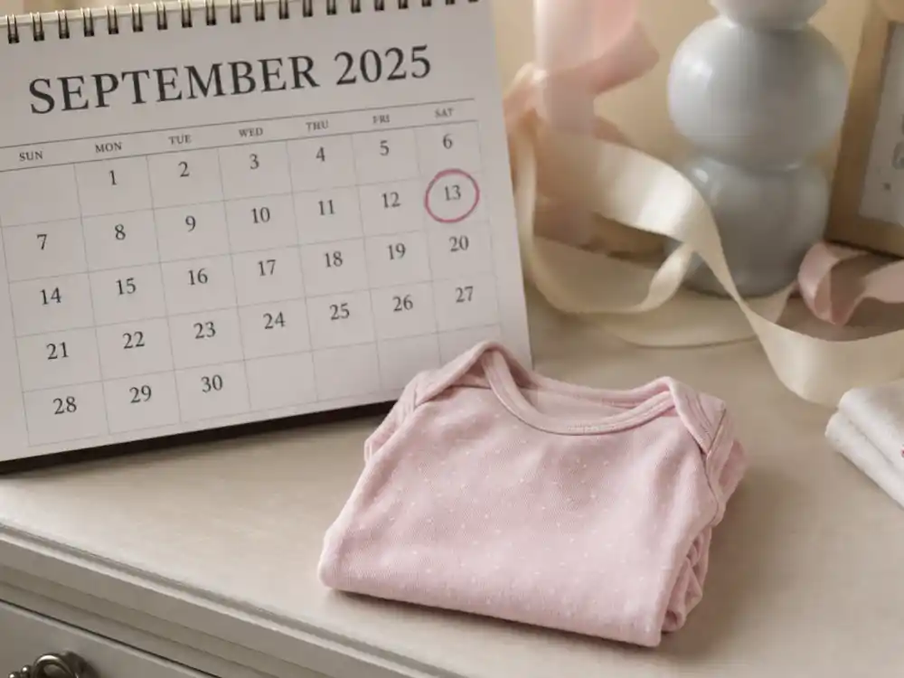 September 13 2025 calendar with pink onesie for Rihanna children names ages and RZA — Rocki Irish Mayers birth date verified