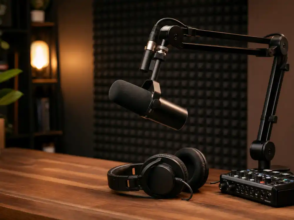 Podcast studio microphone for where is Snooki now — It's Happening with Snooki and Joey show