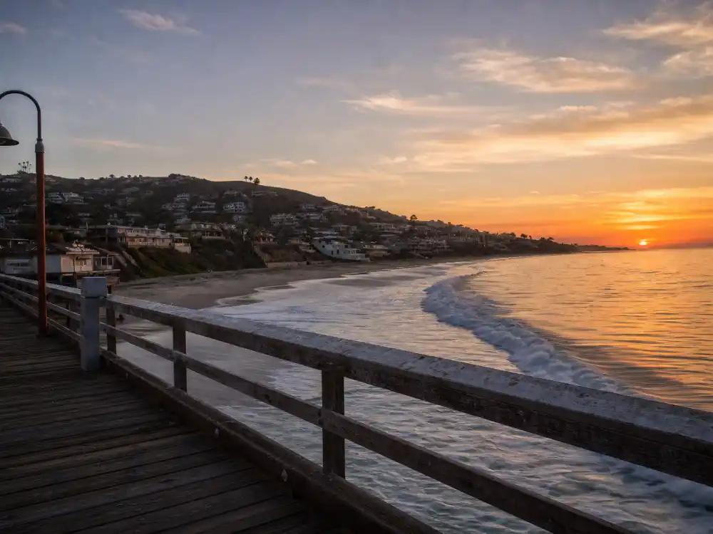 Laguna Beach coastline for what happened to Spencer Pratt Heidi Montag before The Hills fame