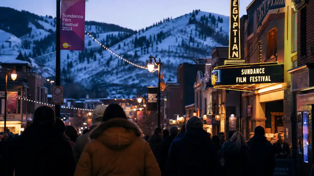 Sundance Film Festival 2026 winners — Park City Main Street during the January 2026 ceremony week where Josephine and Nuisance Bear claimed Grand Jury prizes