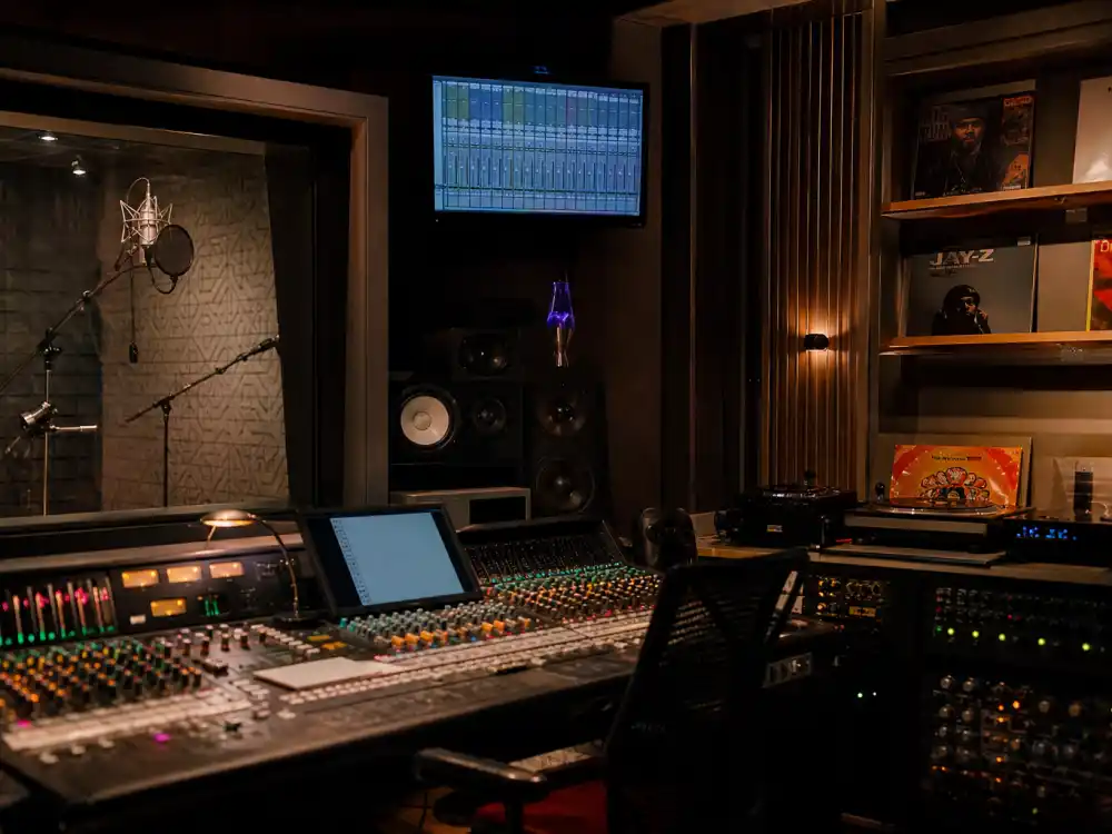 Professional R&B recording studio reflecting SZA age and birthday 2026 career arc from independent EPs to Grammy-winning arena stardom in her thirties