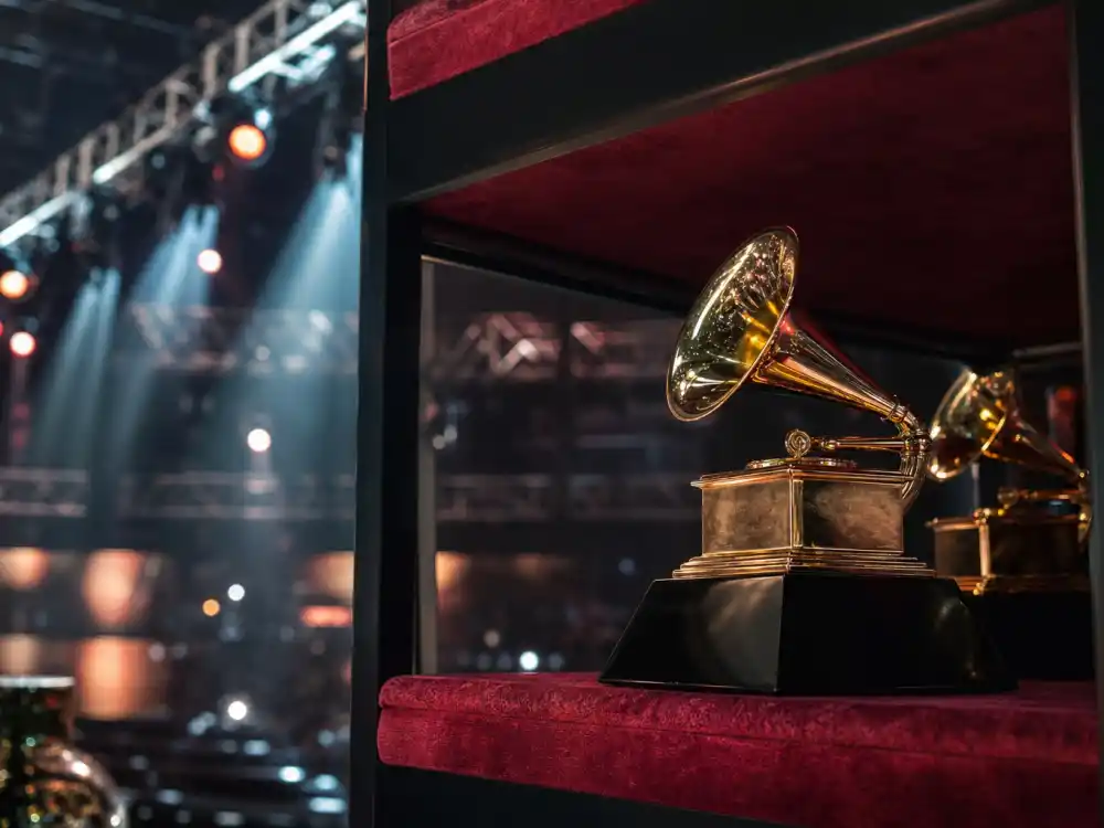 Grammy award trophy display reflecting The Weeknd age and birthday 2026 touring milestones from mixtape era breakthrough to arena-scale headline runs in his thirties