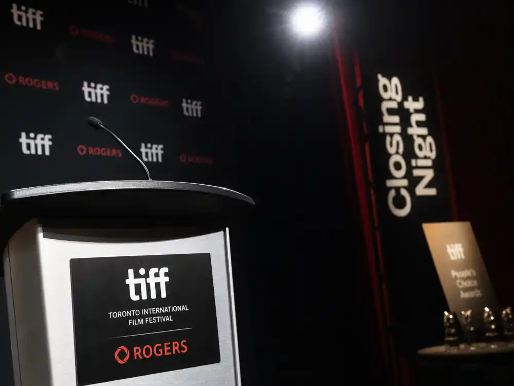 TIFF closing ceremony stage where TIFF People's Choice Award winners list champions are crowned each fall