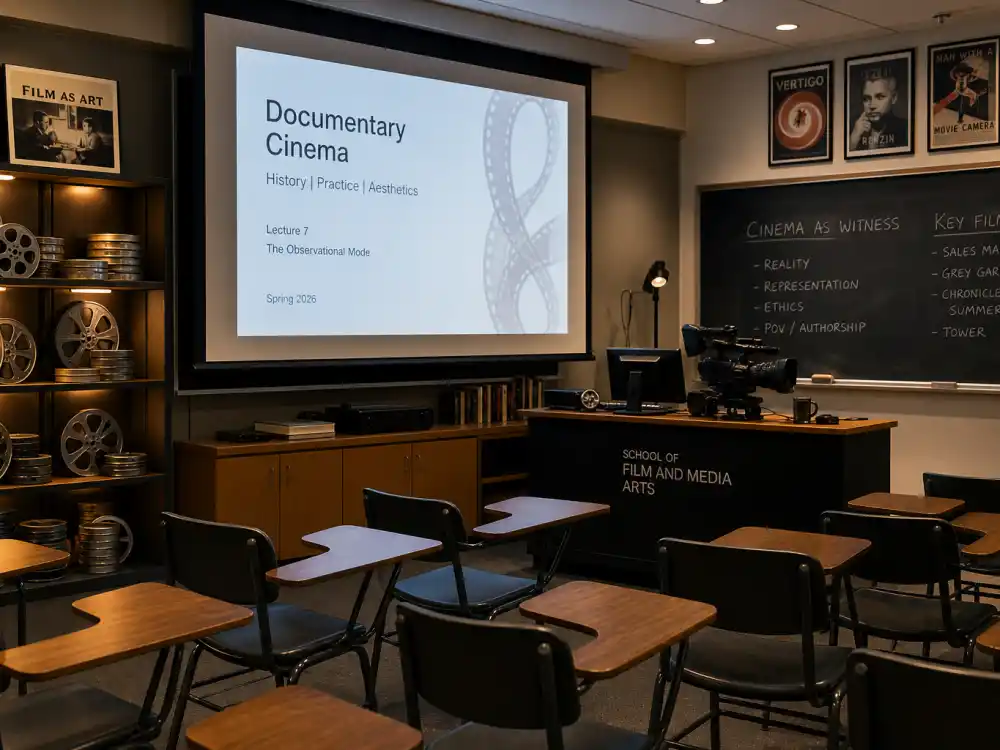 University film classroom for what happened to Tom Shadyac now and his 2026 teaching chapter