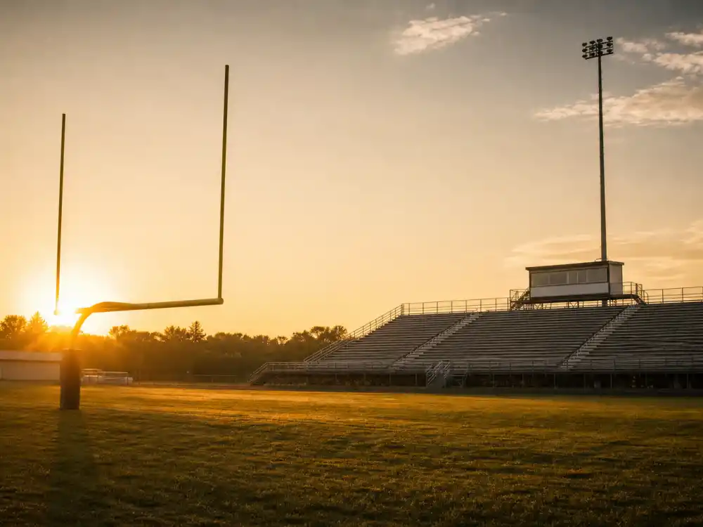 Midwest football field for Tom Welling Kansas heartland roots before Smallville fame
