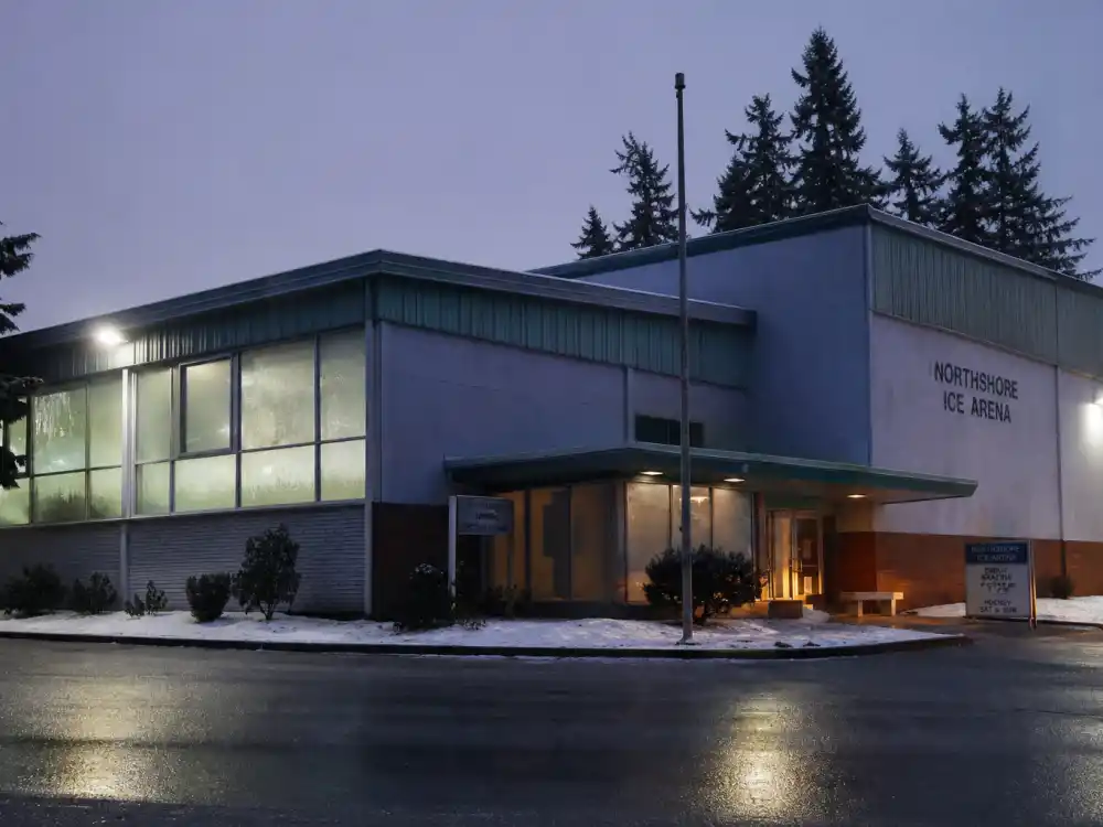 Pacific Northwest ice rink exterior for where is Tonya Harding now Portland skating roots