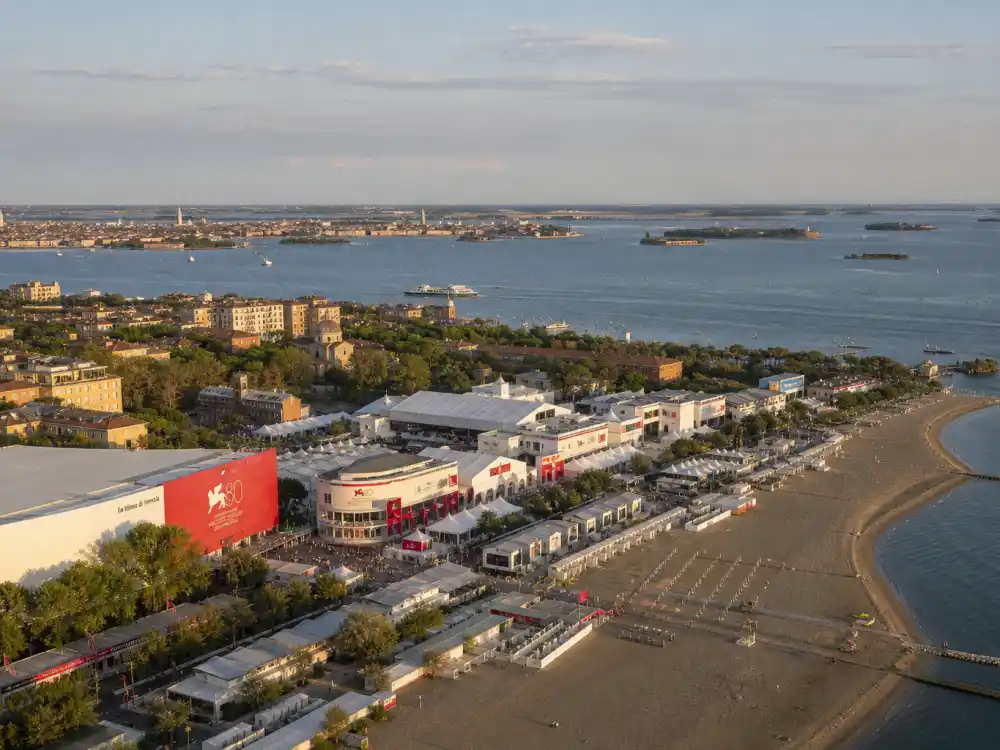 Lido di Venezia lagoon waterfront for Venice Film Festival explained Golden Lion geography guide