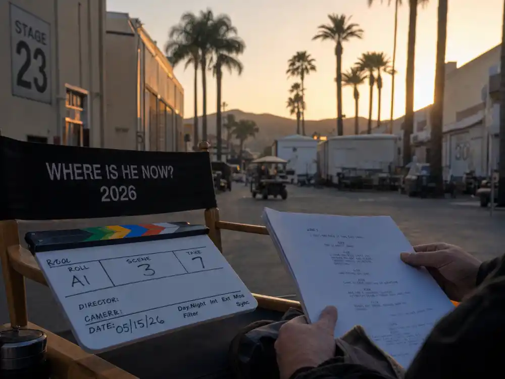 Los Angeles studio lot at sunrise for where is Wes Bentley now in 2026 post-Yellowstone career