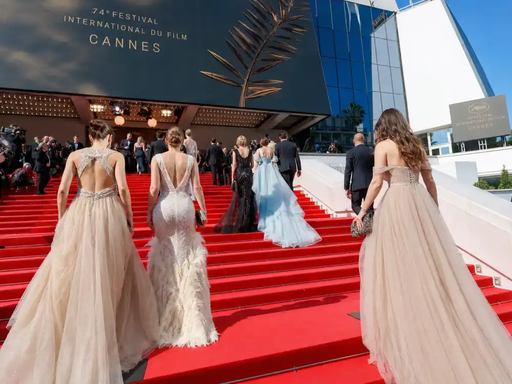Cannes Film Festival red carpet steps couture arrivals illustrating what did Anya Taylor-Joy wear to Cannes across 2024