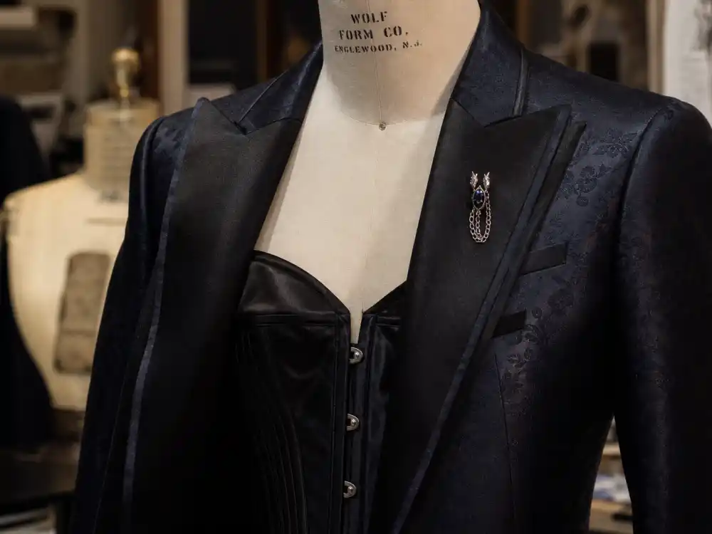Gender-fluid custom menswear tailoring central to what did Bad Bunny wear to Met Gala red carpet evolution