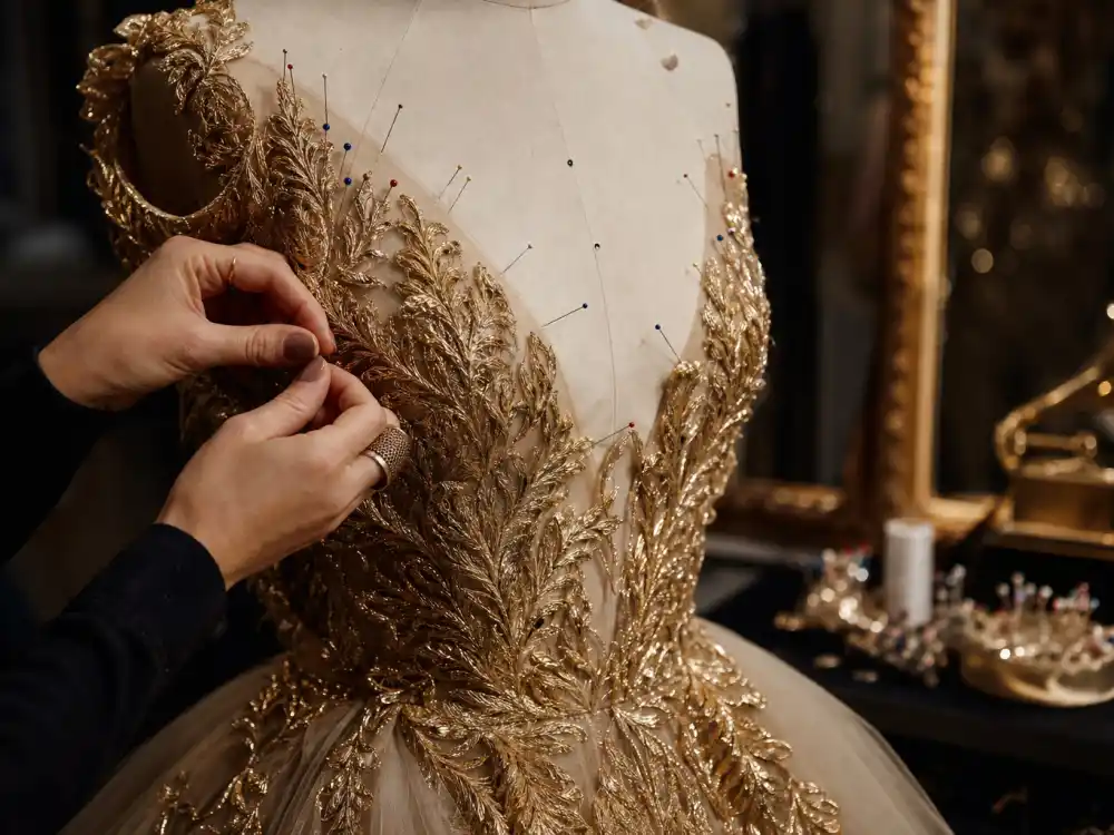 Couture fitting room details behind what did Beyonce wear to Grammy Awards custom designer collaborations