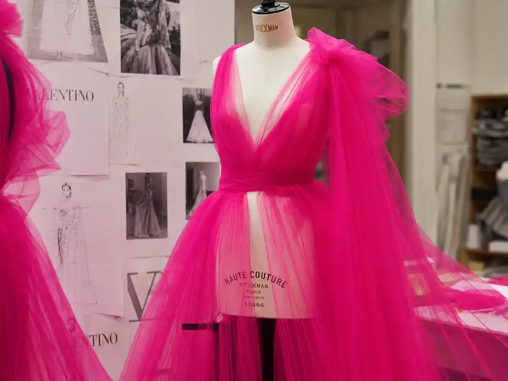 Sheer hot-pink Valentino tulle couture central to what did Florence Pugh wear to Met Gala and her red-carpet evolution