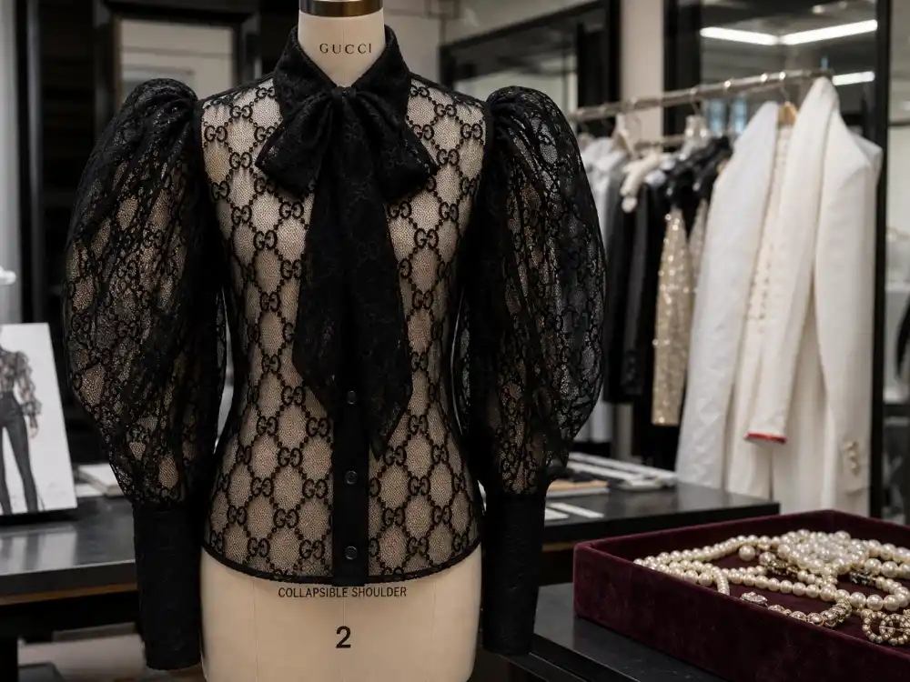 Gucci gender-fluid sheer lace styling central to what did Harry Styles wear to Met Gala red carpet evolution