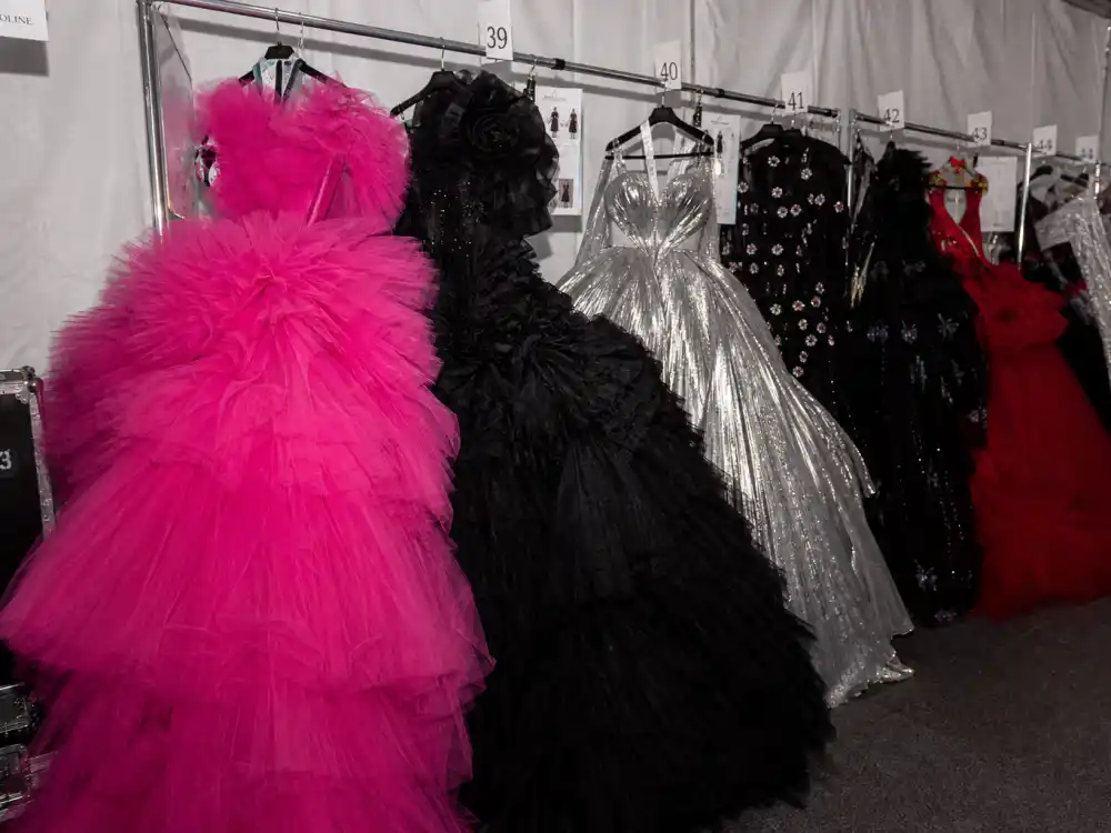 Met Gala evening gowns from pink Valentino to silver Balmain illustrating what did Jenna Ortega wear to Met Gala across three appearances