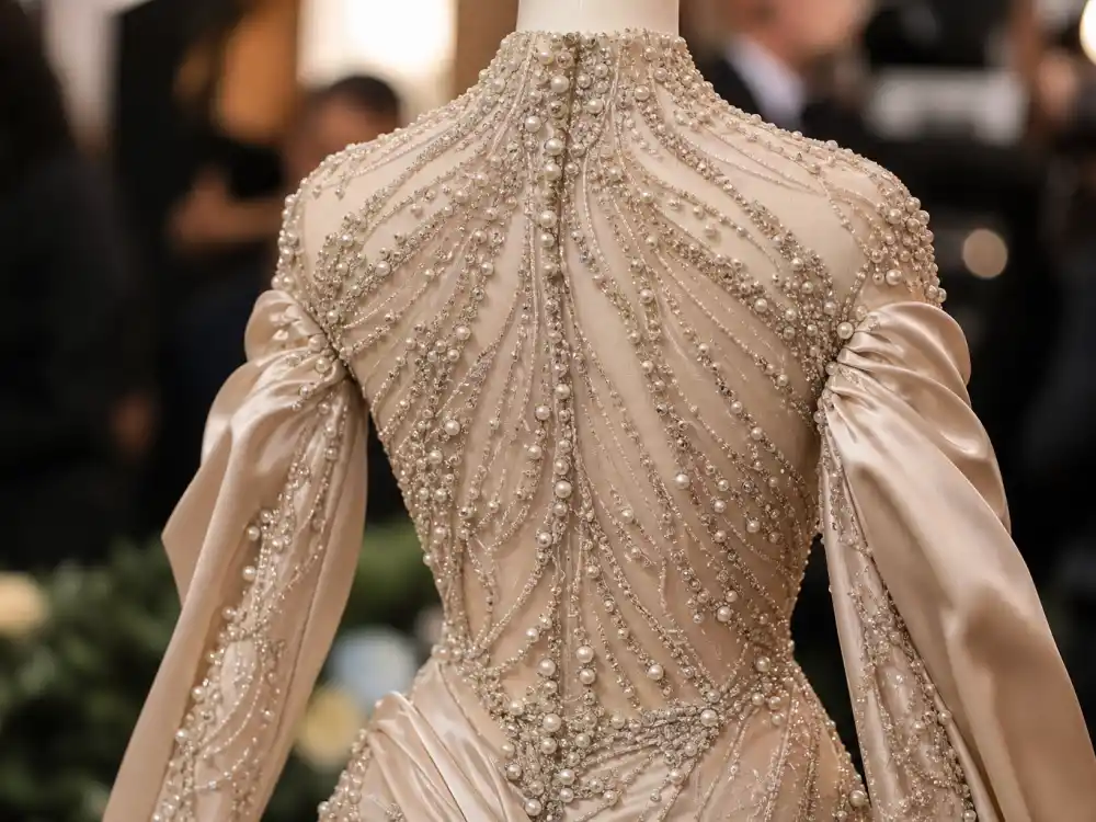 Crystal-embellished Givenchy sheer couture defining what did Kendall Jenner wear to Met Gala 2021 and 2022 era