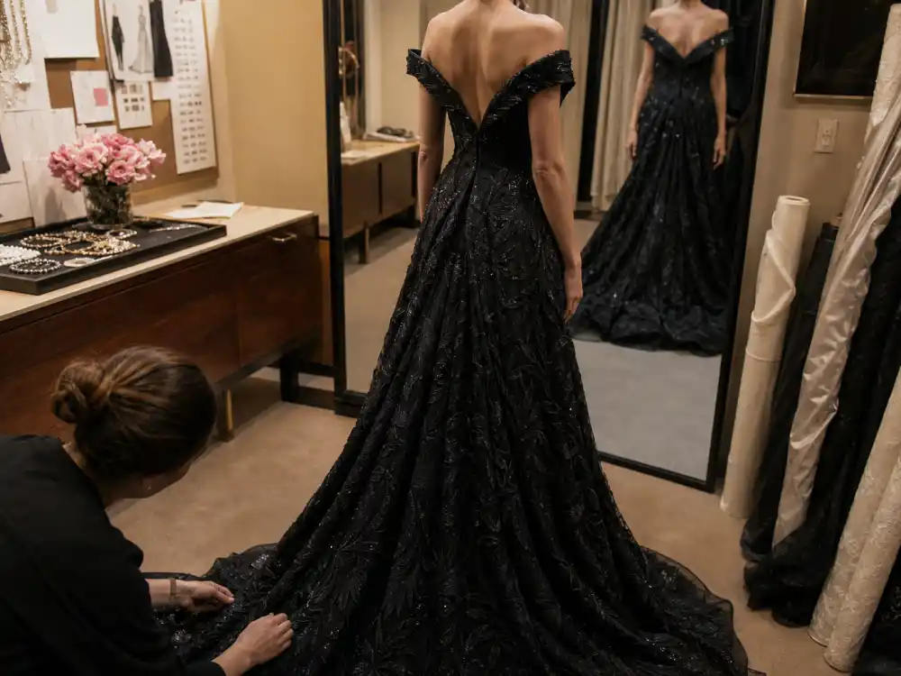 Couture fitting room process behind what did Lady Gaga wear to Oscars custom designer collaborations