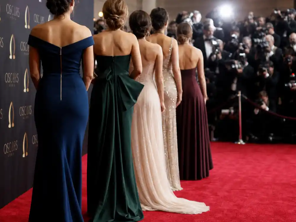 Oscar red carpet evening arrivals illustrating what did Nicole Kidman wear to Oscars across winning decades