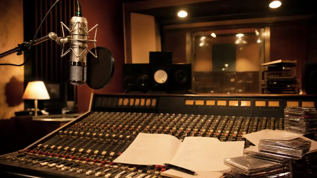 What happened to JoJo singer — early 2000s pop R&B recording studio microphone and mixing console