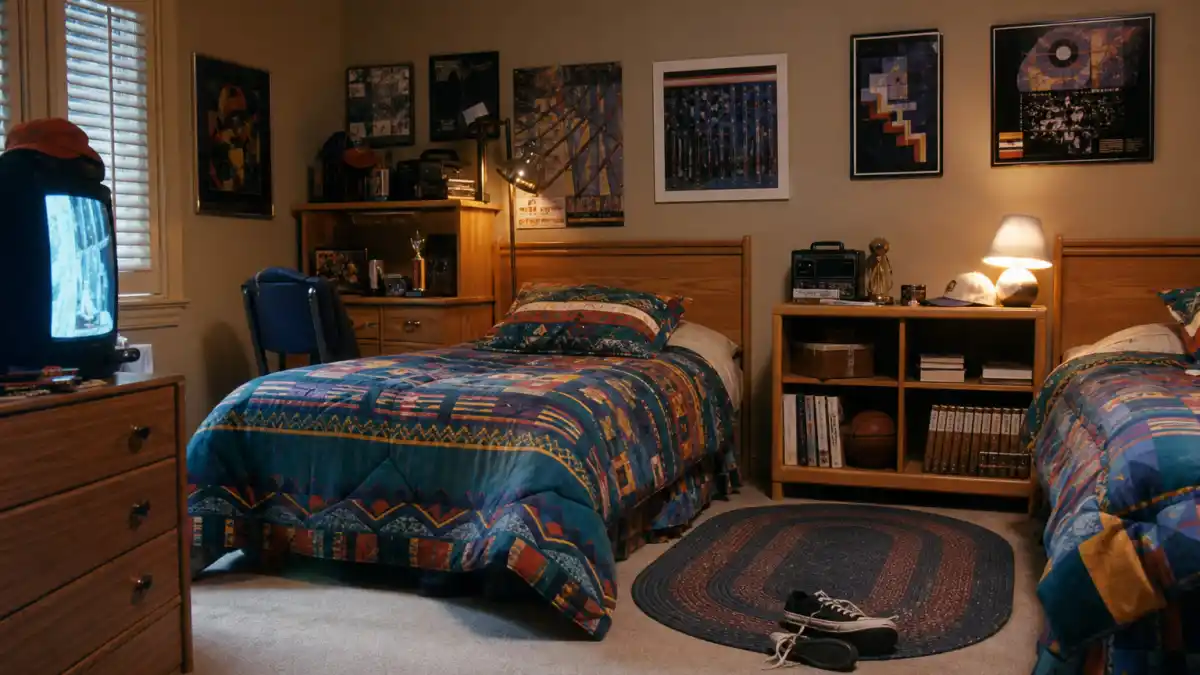 What happened to Tia Mowry — a nostalgic 1990s twin bedroom evoking Sister Sister sitcom fame