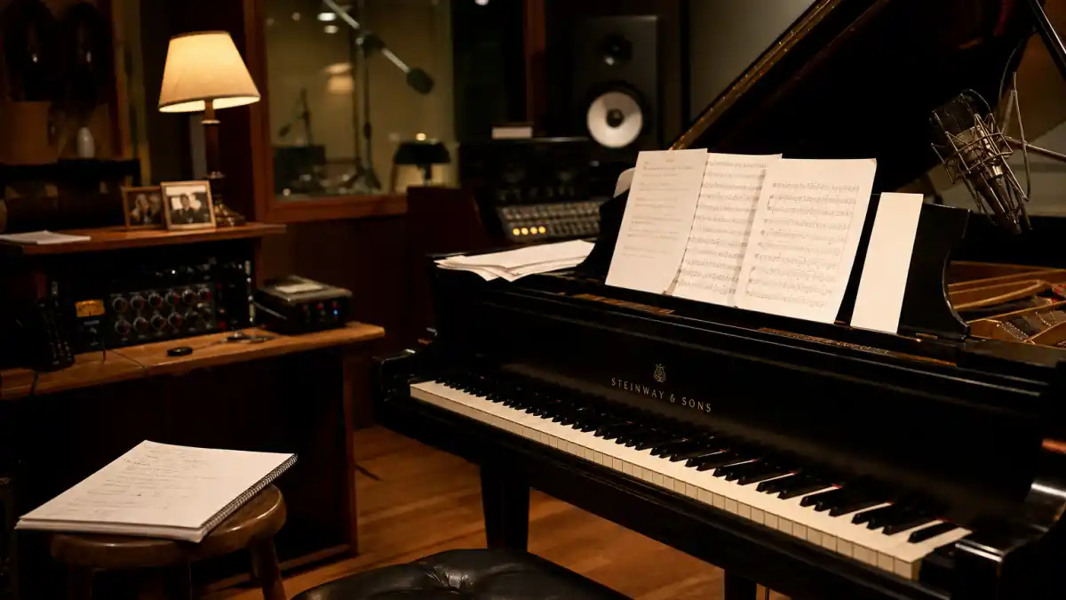 What happened to Vanessa Carlton — early 2000s piano-pop recording studio evoking A Thousand Miles era