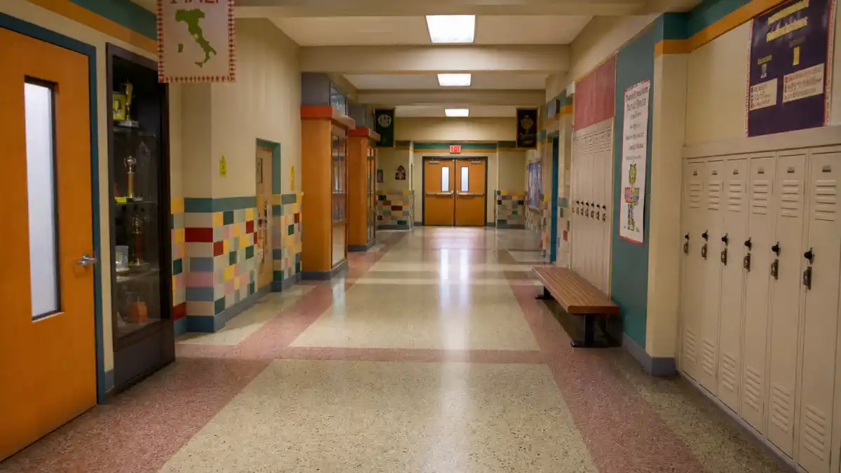 Where is Adam Lamberg now — early 2000s middle school hallway evoking Lizzie McGuire Gordo Disney Channel era