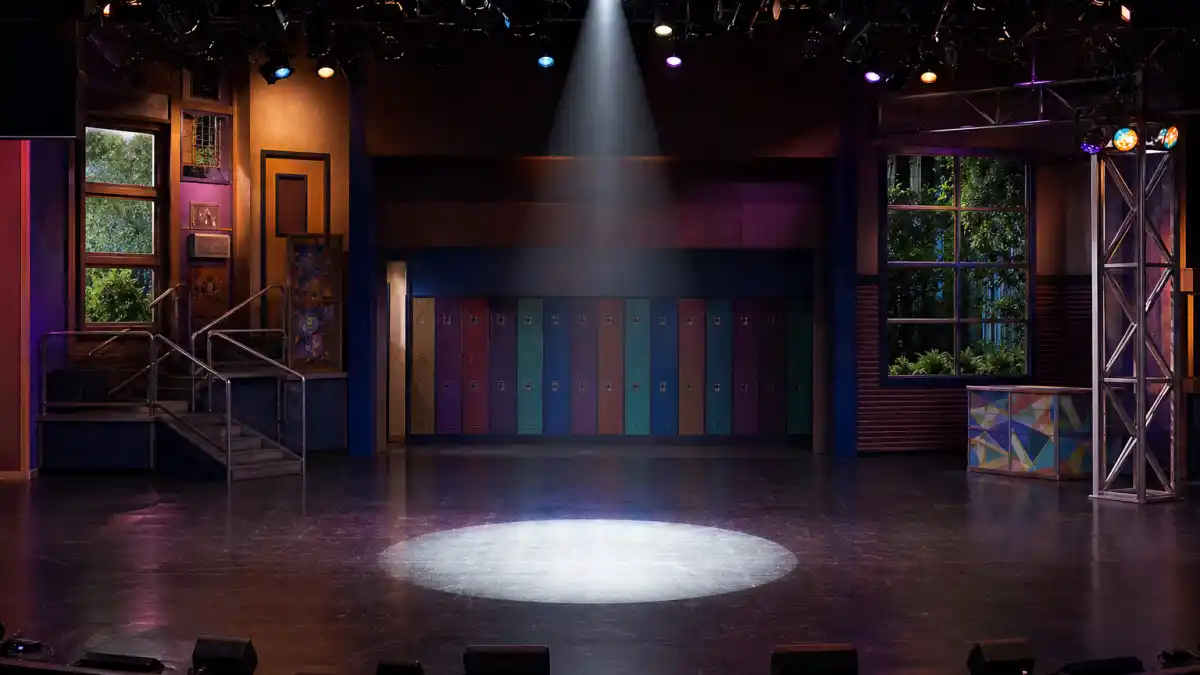 Where is Avan Jogia now — Hollywood high school theater stage evoking Victorious Nickelodeon Beck Oliver era