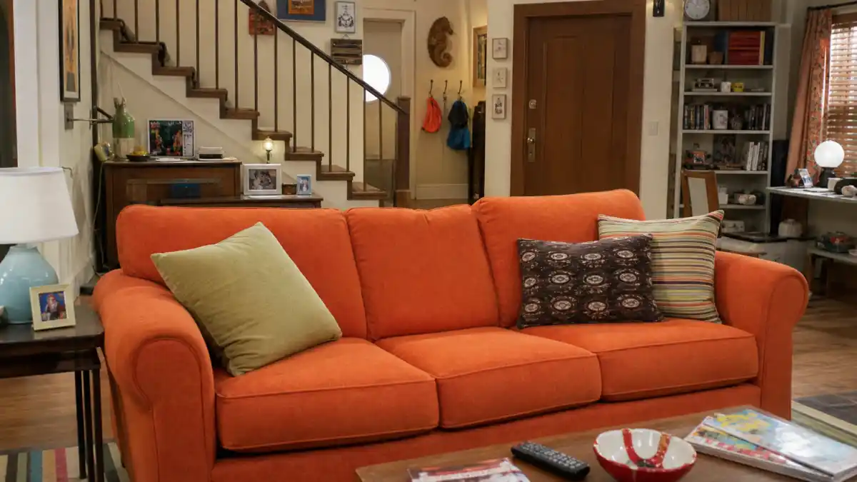 Where is Josh Peck now — early-2000s suburban sitcom living room evoking Drake and Josh Nickelodeon fame