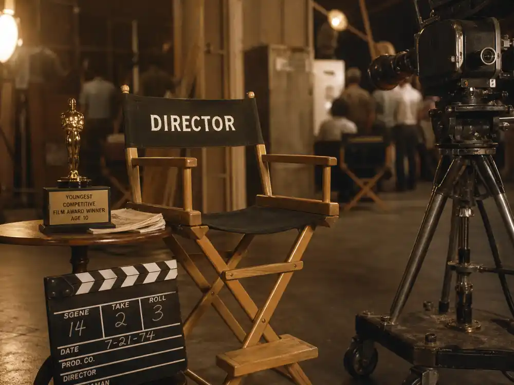 Vintage Hollywood child-star film set tied to youngest Oscar winners of all time including age-ten competitive records